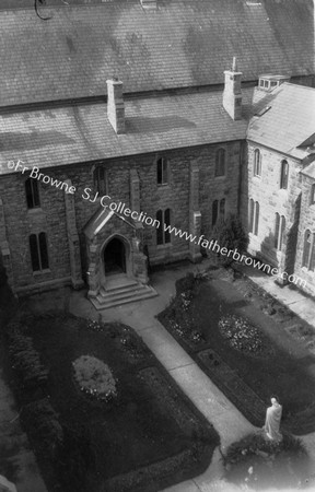 MOUNT ST JOSEPHS CLOISTER FROM BELL TOWER LOOKING N.W.